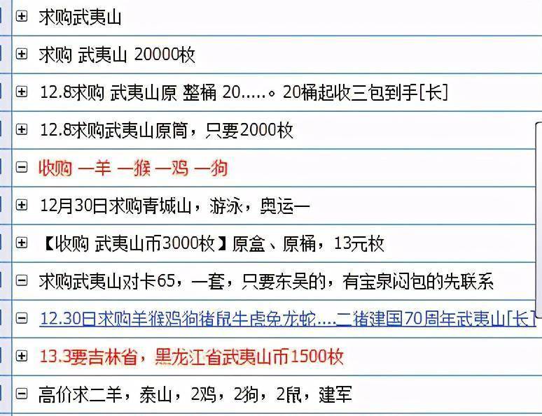 泰山、武夷山币接连下跌<strong></p>
<p>元币网</strong>，二轮生肖币全面上涨，二牛将上20元？