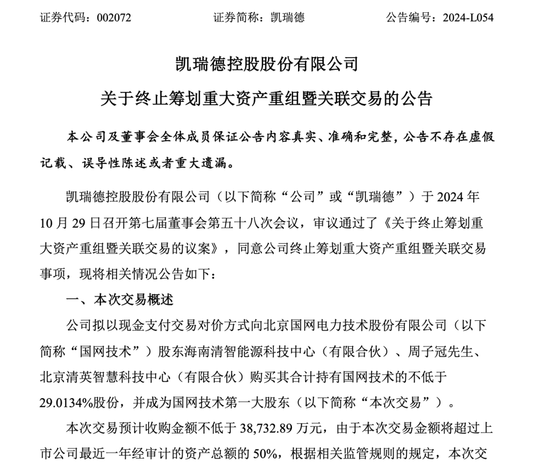 上万股民懵了<strong></p>
<p>苹果公司股票</strong>！股价一字跌停！这家公司突发公告：重大资产重组终止！“至少一个月不再筹划”