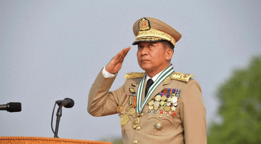 九三阅兵结束<strong></p>
<p>币犬</strong>，缅甸代总统敏昂莱最后一个离开中国，临走前提出一个不情之请