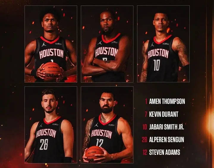 杜兰特领衔死亡五大<strong></p>
<p>瑞波币今日行情价格</strong>!火箭揭幕战首发平均身高2米09