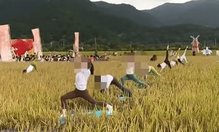 媒体:稻田开镰仪式<strong></p>
<p>瑞波币今日行情价格</strong>,表演哪门子瑜伽?