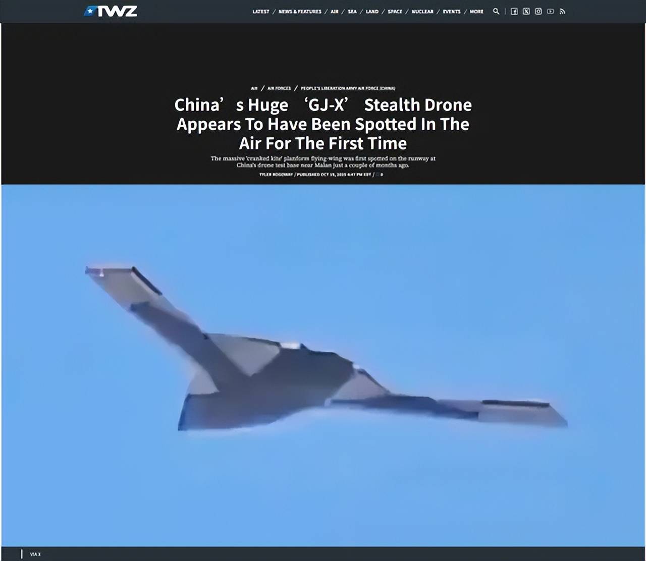 代号“玄龙”!攻击-11官宣服役<strong></p>
<p>avax</strong>,与歼-20、歼-16编队飞行