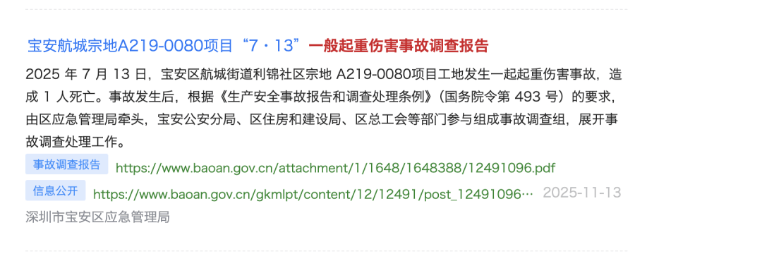 钢丝绳腐蚀生锈!深圳官方通报一工地亡人事故<strong></p>
<p>binance平台</strong>,多公司及人员被建议处理